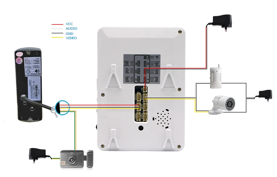 JeaTone HD электронный дверной звонок с камерой дверной звонок видео домофон система 4 дюйма акриловый рояльный лаковый корпус дверной Звонок