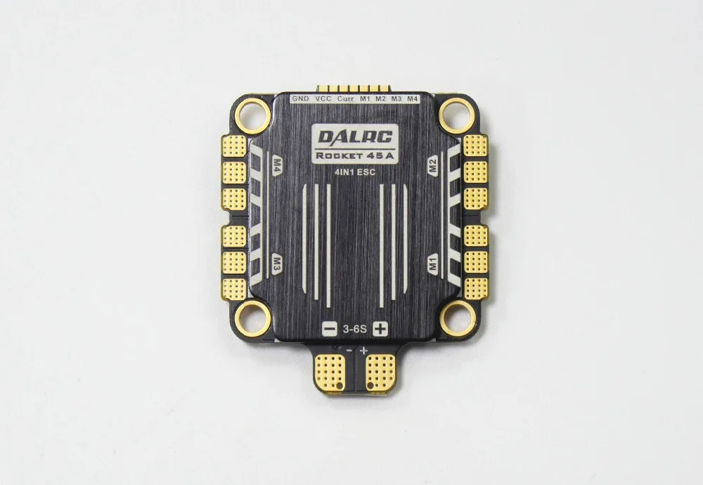 DALRC F722 DUAL STM32F722RGT6 Контроллер полета Встроенный OSD BEC 5 в 12A l MCU6000 и ICM20602 FC с ракетой DALRC 4 в 1 45A ESC