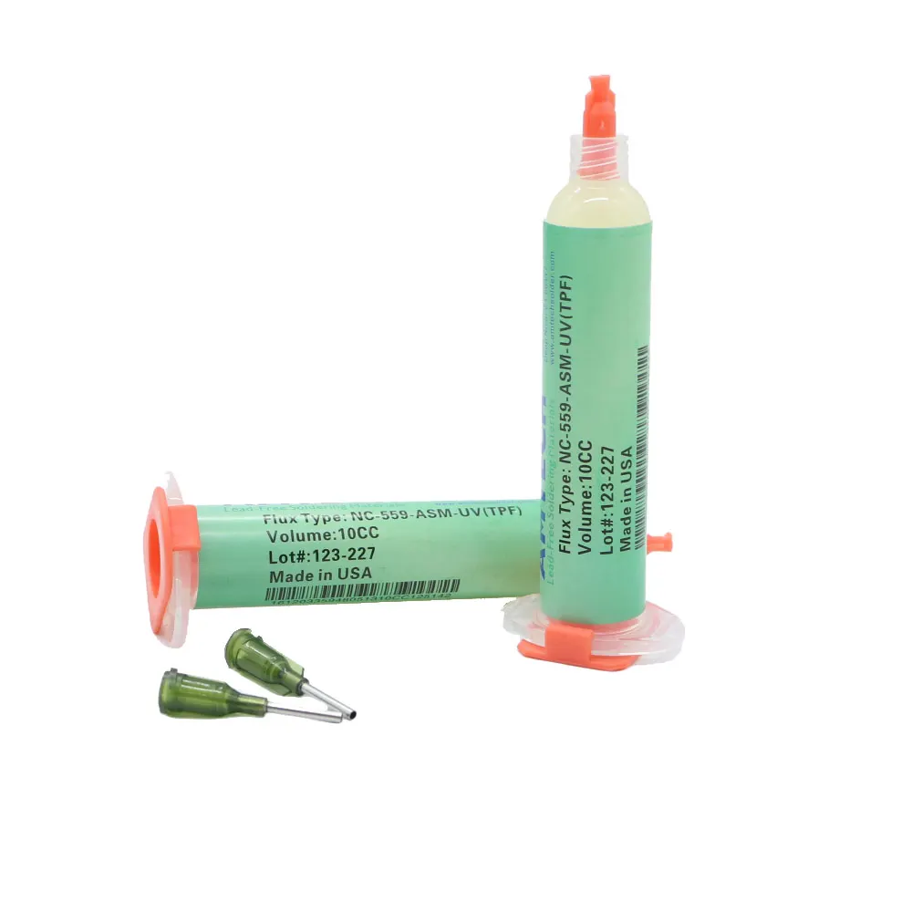 

Paste 100% Original NC-559-ASM BGA PCB No-Clean Solder Paste Welding Advanced Oil Flux Grease 10cc Soldering Repair Paste