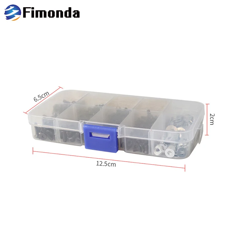 Fimonda 180/340 шт коробка с винтами набор HSP винтов комплект шестигранных винтов M3 шайба M4 плоская прокладка для HSP модель дистанционного управления автозапчасти