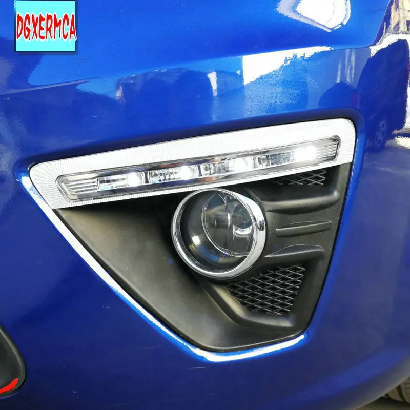 2 шт. дневные Противотуманные фары отверстие для Ford Focus Хэтчбек 2009 2010 2011 2012 2013
