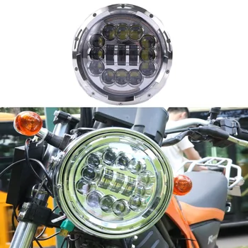 

7Inch LED Headlight with DRL Amber Turn Signal for 1997-2006 Jeep Wrangler TJ 2 Door for 1995 1997 Land Rover Defender 90