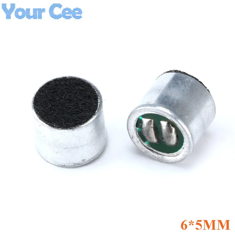 6x5mm Capacitive Electret Microphone Pick-Up Sensitivity 52DB Microphone Condenser (1)