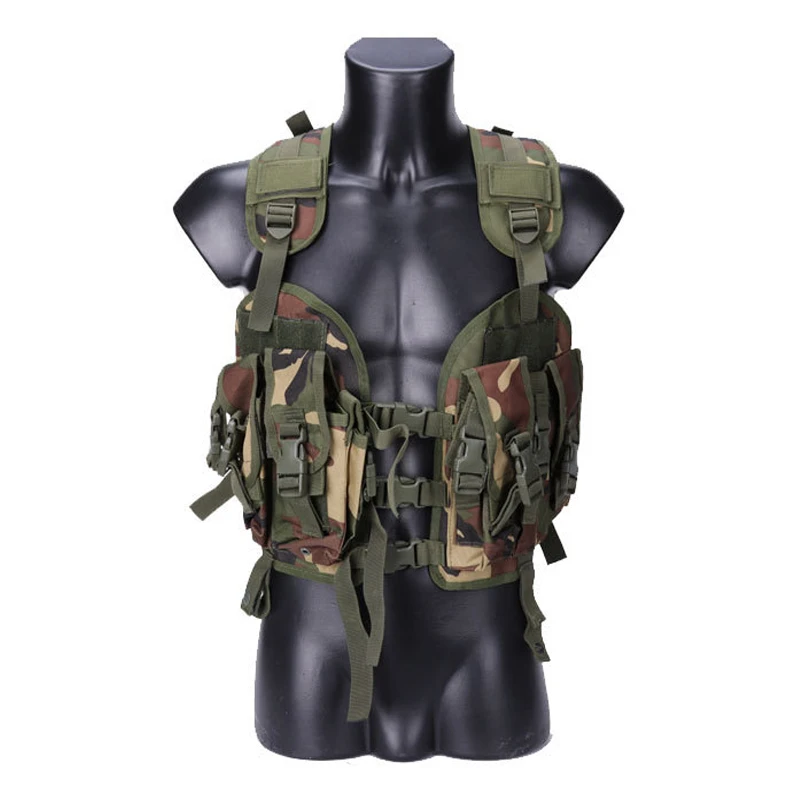 Seal Tactical Vest Camouflage Military Army Combat Vest For Men Hunting War Game Airsoft Outdoor Sport Vest With Water Bag