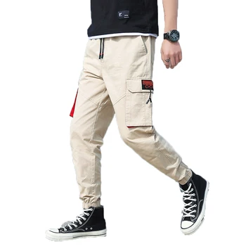 

Men's Cargo pants 2019 Men Hip Hop Casual Harem Pants Male Tatical Joggers Trousers Male Fashion Streetwear army Pants 6XL 7XL