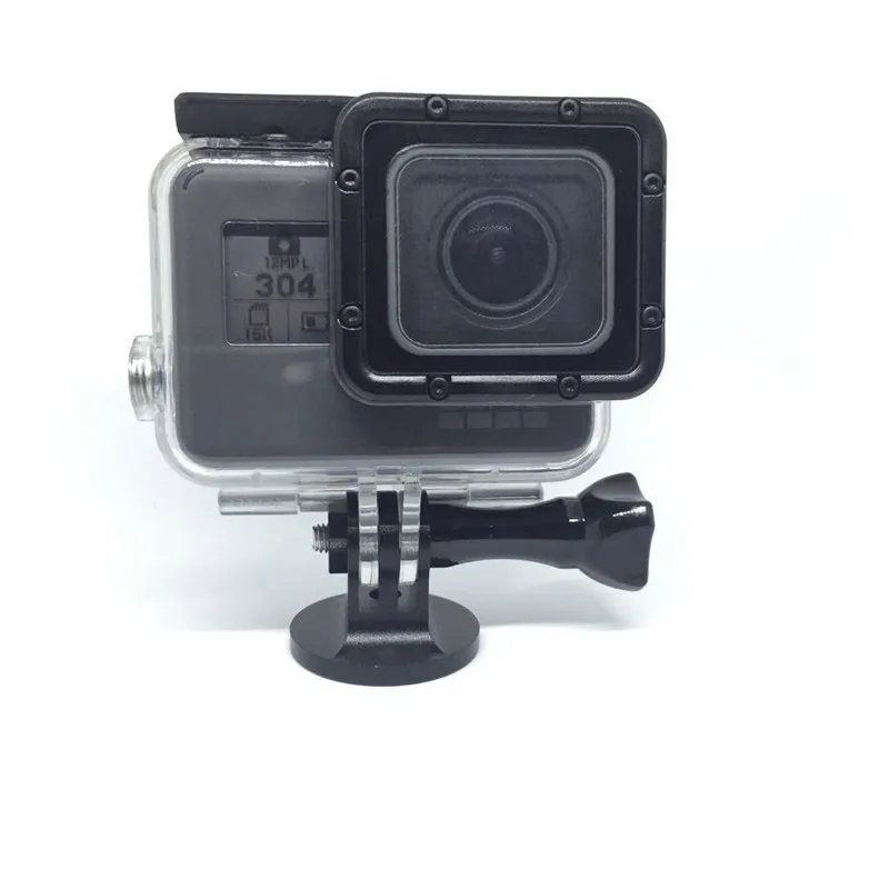 Алюминиевый адаптер Anordsem для GoPro Hero7 6 5 4 Session Xiaomi Yi 4K Sjcam Sj4000 Eken H9 1/4 винт крепление