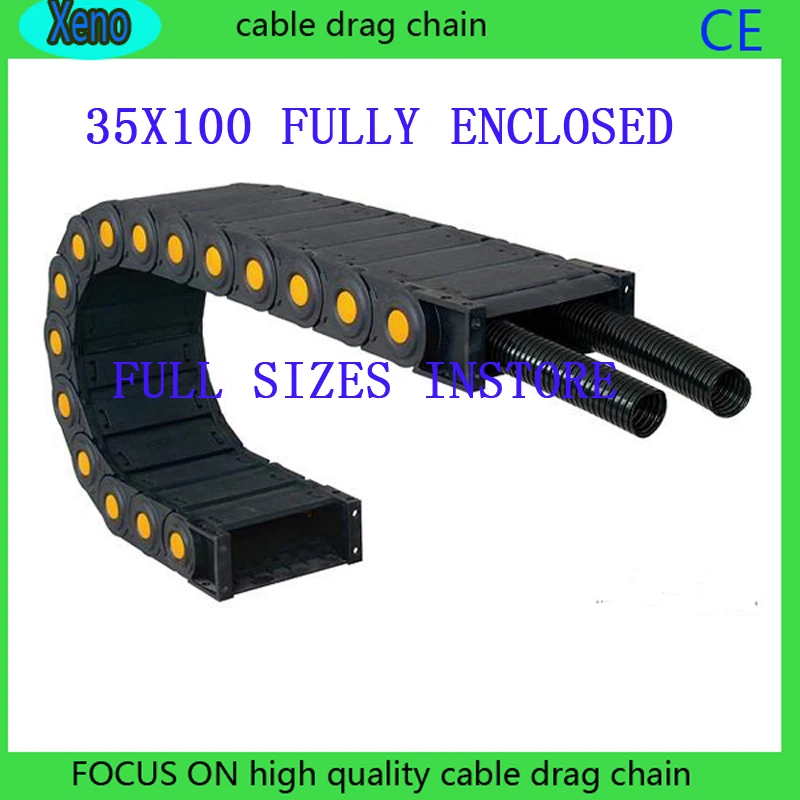 Free Shipping 35x100 1 Meters Fully Enclosed Type Plastic Conveyor Chain Free Shipping 35x100 1 Meters Fully Enclosed Type Plastic Conveyor Chain