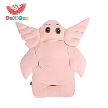 3D милый слон 72*35*4 см хлопок бархат сплошной детский автомобиль/коляска/сиденье головы поддержка подушки аксессуары для коляски