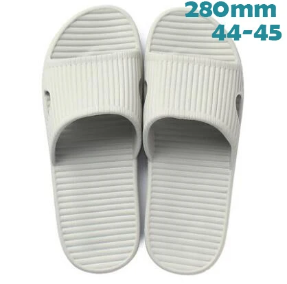 Оригинальные тапочки Xiaomi mijia; мягкие женские и мужские сандалии для купания; детская повседневная обувь; нескользящие домашние тапочки для душа - Цвет: light gray 280mm