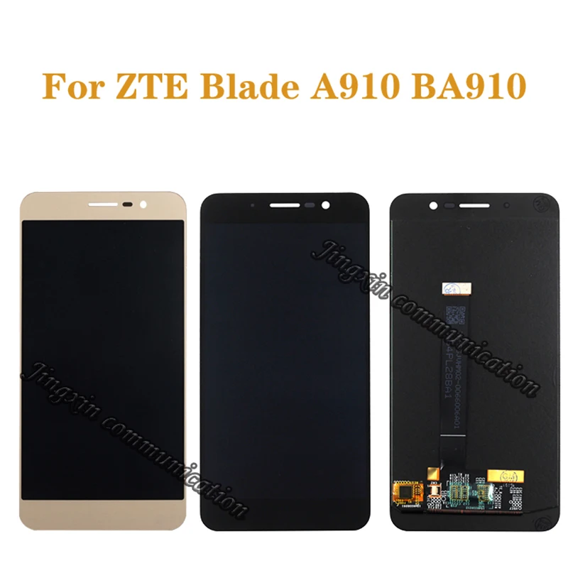 5.5“ original display for ZTE Blade A910 BA910 TD-LTE LCD + touch screen digitizer component mobile phone screen repair parts
