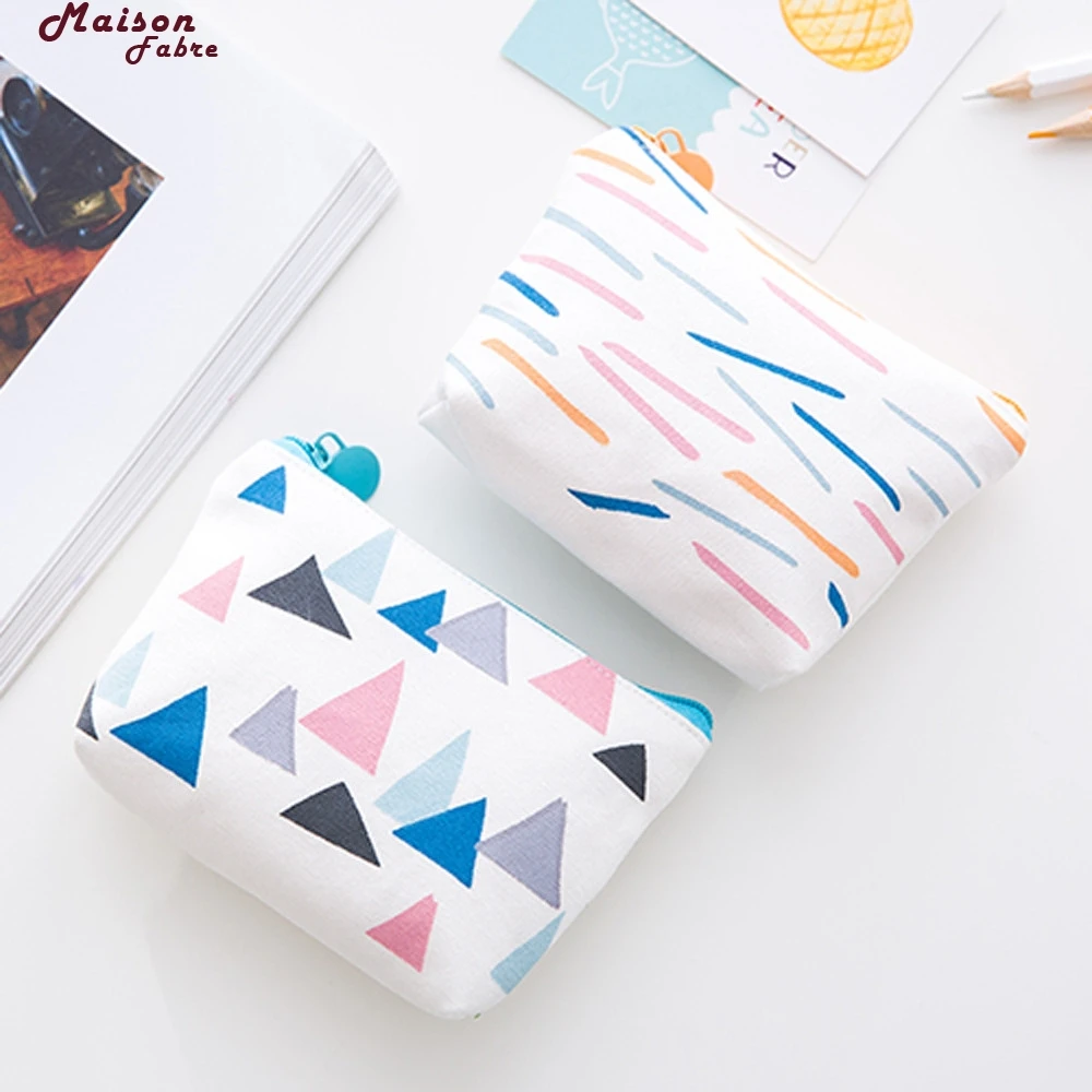 

Maison Fabre Coin Purse Woman Zipper Pencil Case Cute Portable Key Coin Purse Makeup Bag