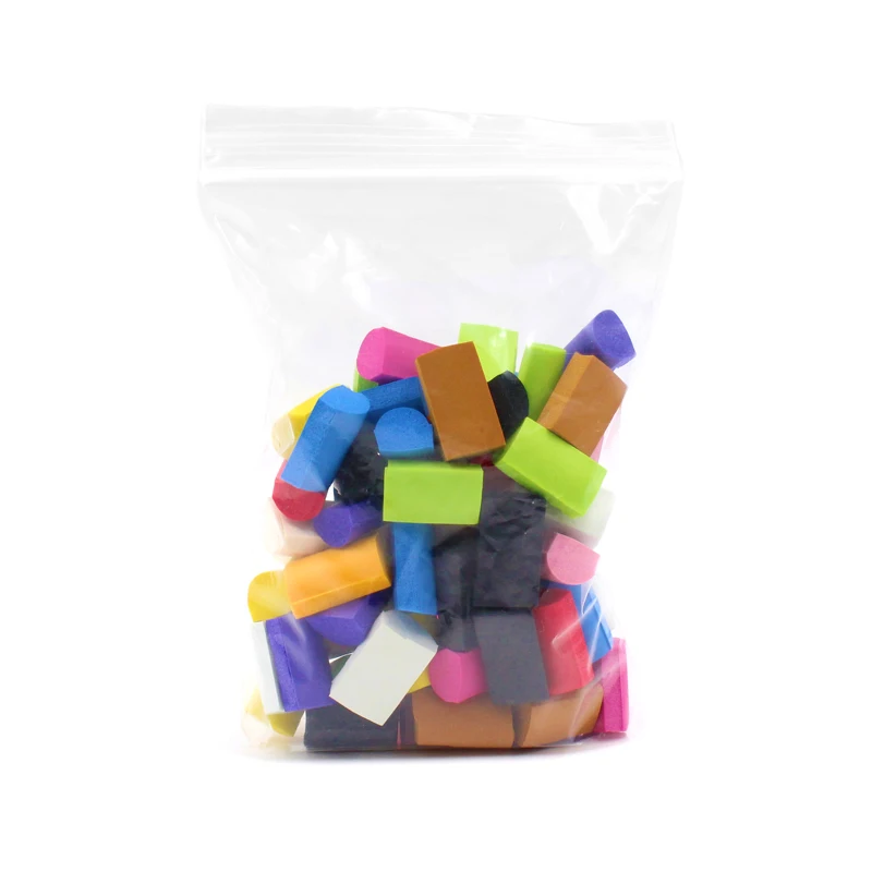 15 г пенные бусины дополнение для поставки слаймов губки кусочки Lizun аксессуары наполнитель подвески для слизи глина грязи украшения игрушки - Цвет: Mix color