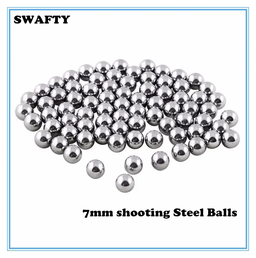 100PCS 6mm Carbon Steel Balls For Bike Bearing Slingshot Catapult Hot
