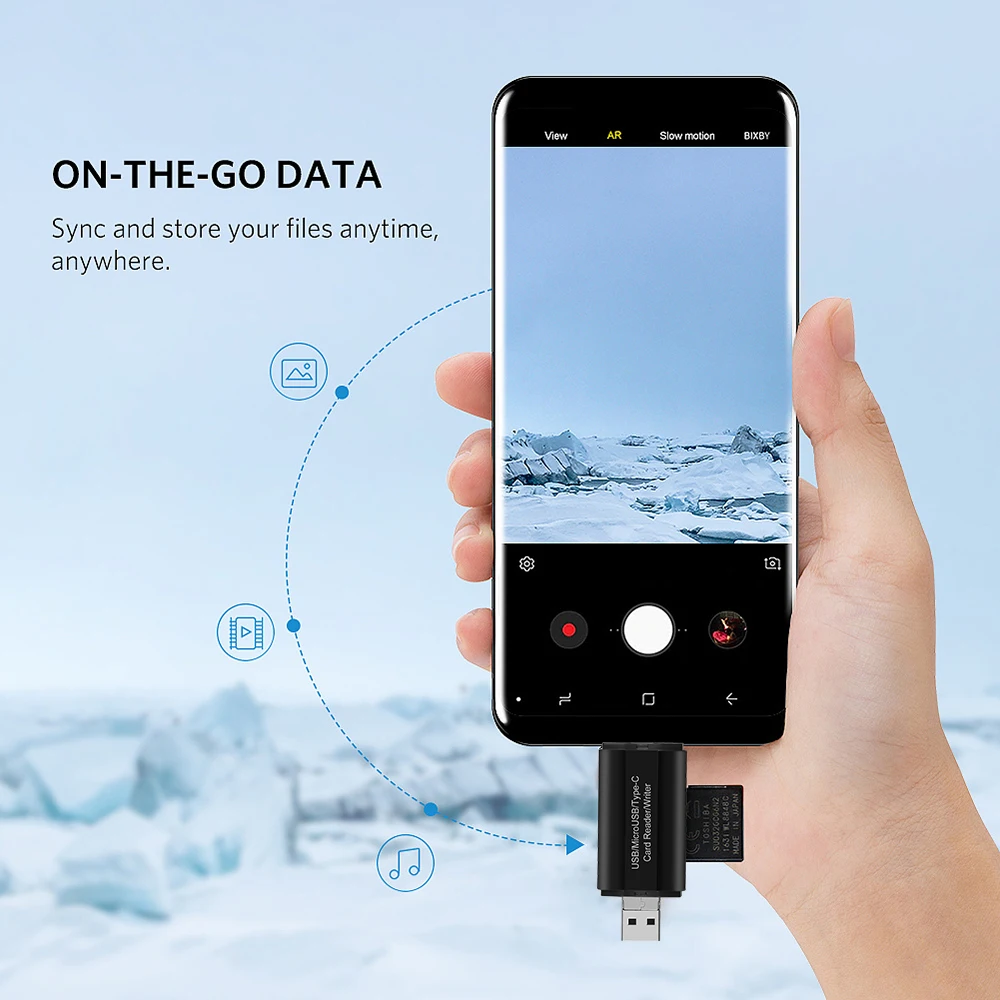 KEBIDU Usb 3 0 мульти смарт устройство для чтения карт памяти Otg Type c адаптер TF карта
