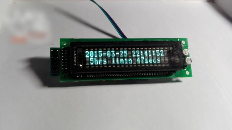 USB VFD компьютерный корпус ЖК-дисплей двойной Usb Компьютерный мониторинг состояния VFD ЖК-экран 15-20 дней время доставки