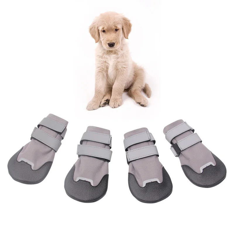 Pet Dog Shoes Puppy Cat Rain Boots Waterproof Rubber Anti slip Footwear