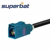 Superbat Universal Fakra Male Plug to Jack Female Aerial Antenna DAB + Splitter Adapter SMB Car Radio ► Photo 2/4