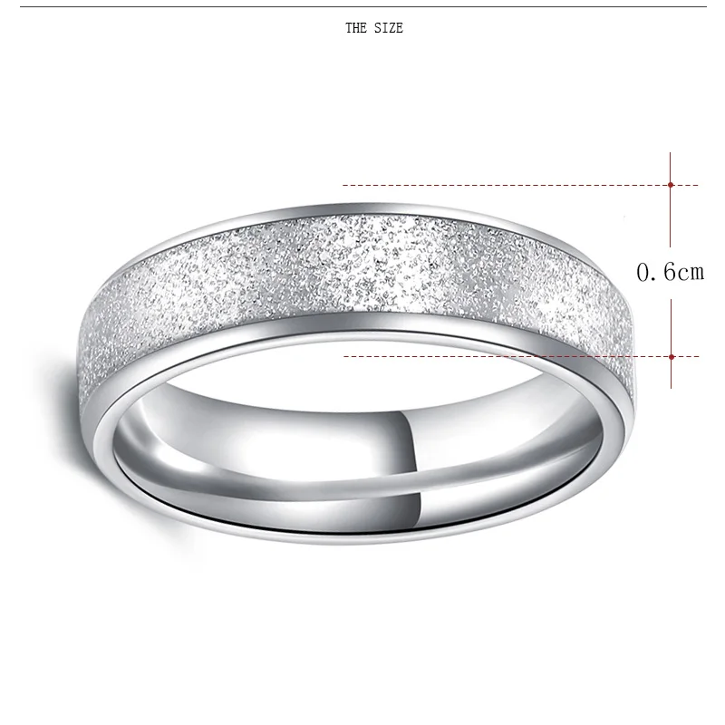 Кольца из нержавеющей стали для женщин, четыре цвета, обручальные модные ювелирные кольца для мужчин, вечерние Обручальные кольца