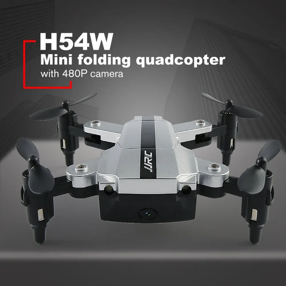 

JJRC H54W 480P RC Quadcopters Toy Foldable Mini RC Drone WiFi FPV Camera Waypoints G-sensor Voice Control Helicopters