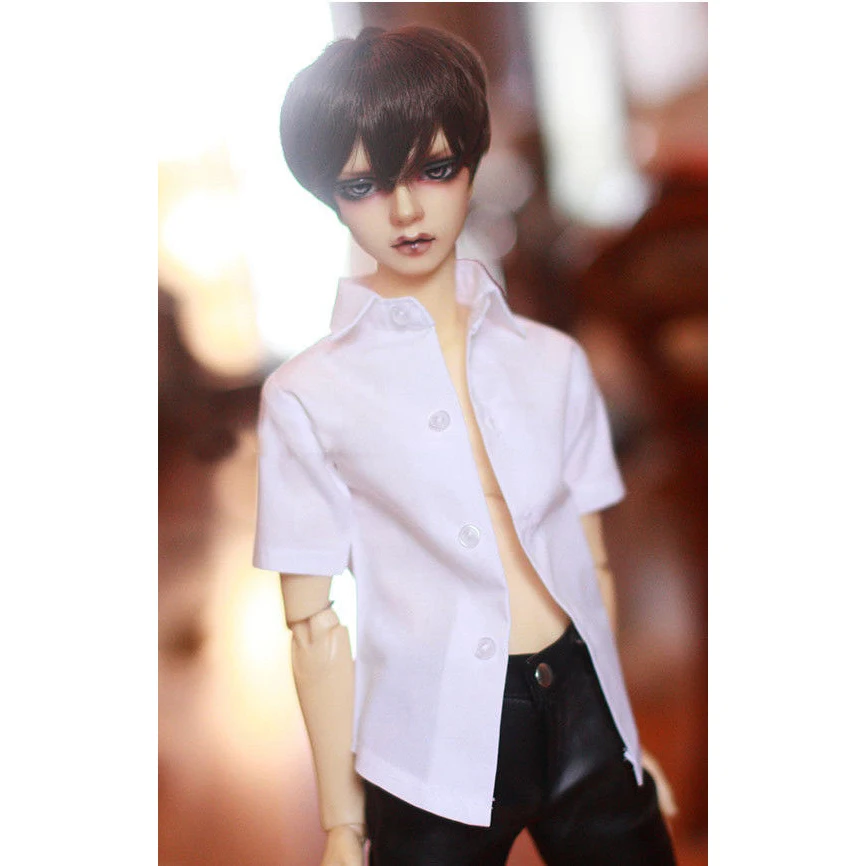 BJD кукла белая рубашка наряды верхняя одежда для мужчин 1/4 1/3 SD17 70 см 1" 24" высокий BJD кукла MSD SD DK DZ AOD DD кукла использование heduep