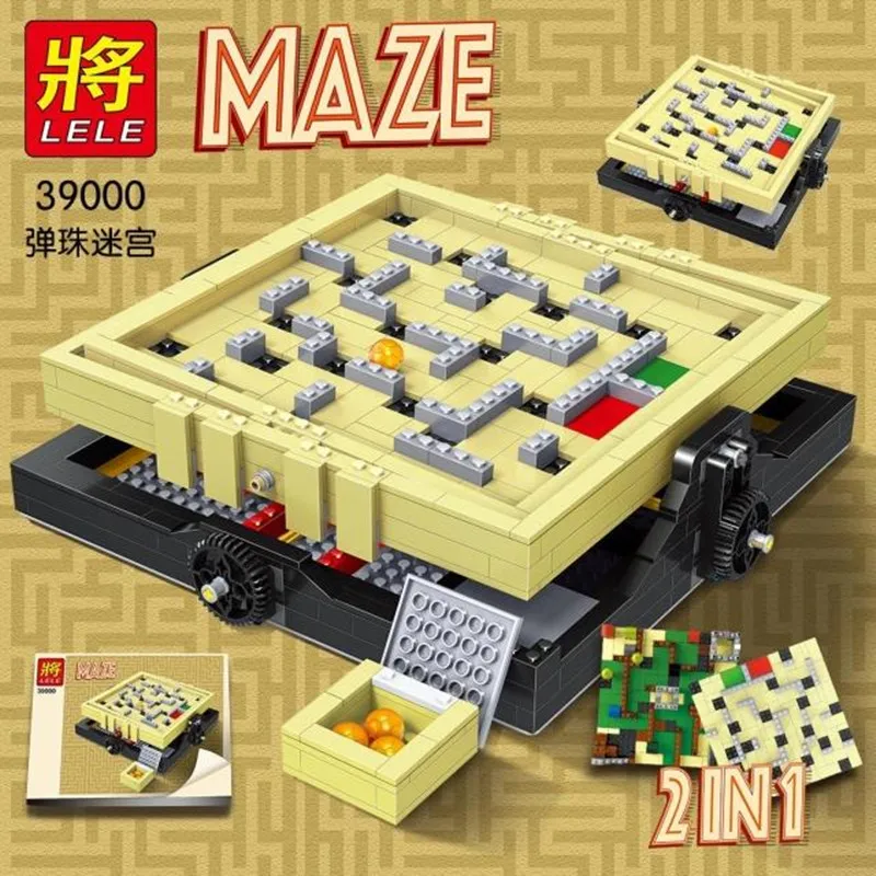 

Model 16023 or 39000 Genuine IDEAS Series The Creative Marbles Maze Set Building Blocks Bricks Educational Toys vs 21305