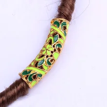 Разные 24 стиля Серебристые бусины дредлок разные 8 Стиль 7 мм и 8 мм отверстие коса манжеты клип бусины нерегулируемые Кольца для волос