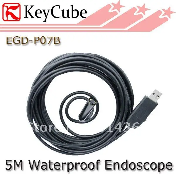 

Mini USB Endoscope Waterproof Borescope Snake Inspection Camera 5M Free Shipping