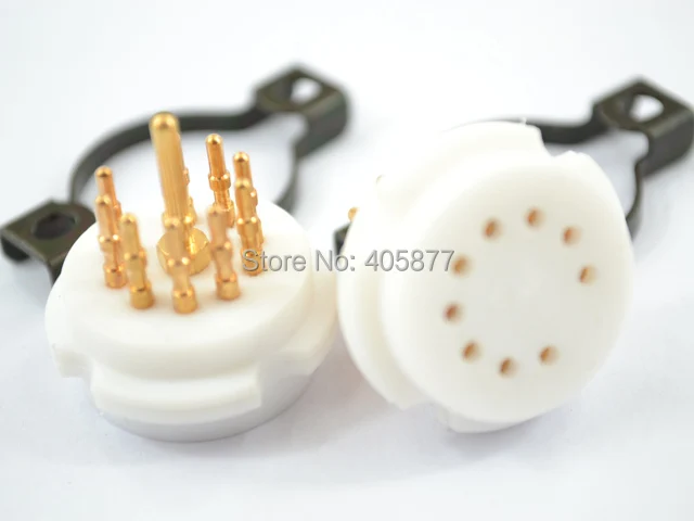   10pcs 9pin CMC Ʃ  Ȳ   Ʈ, 12AT7/ECC81 12AU7/ECC82 12AX7/ECC83 12AY7 12AZ7