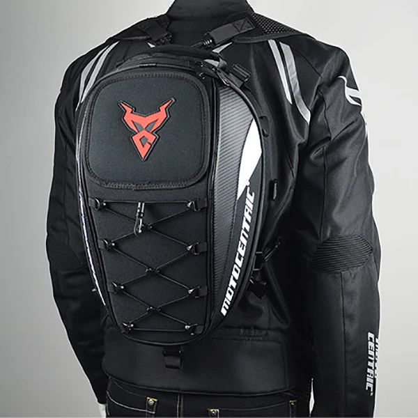 Cena MOTOCENTRIC wodoodporna torba na tyl motocykla wielofunkcyjna wytrzymała tylna motocyklowa torba podsiodłowa o dużej pojemności plecak 11 M