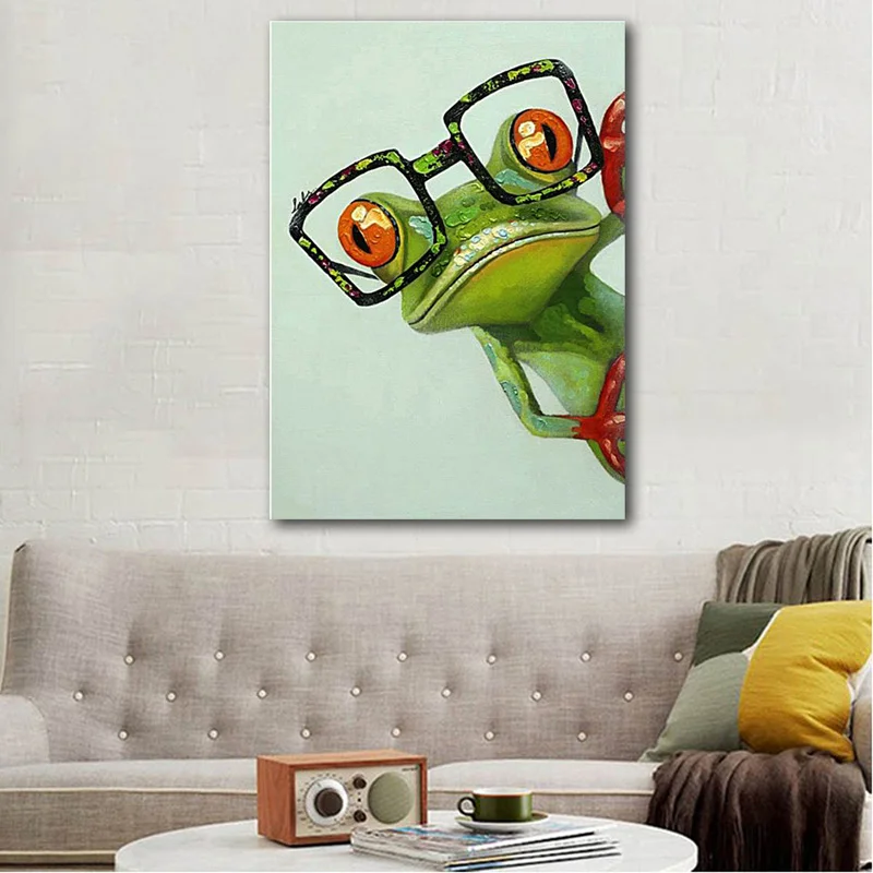 

5D DIY square Diamond Painting Cartoon Frog Embroidery Diamond Kits Cross Stitch Diamond Mosaic Full Rhinestones Home Decor