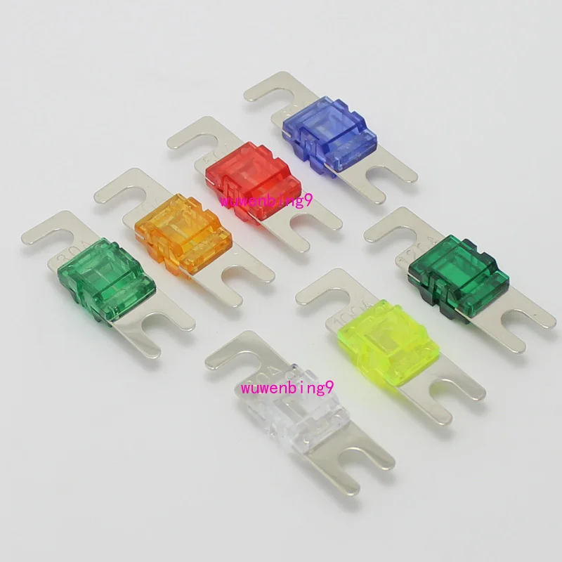 

2 Sets 14 Pcs Mini Car Auto Blade Fuses 30A 40A 50A 60A 80A 100A 120Amps