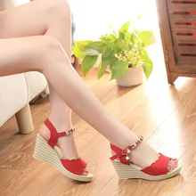Dwayne Women Sandals 2019 Platform Sandals Wedges Shoes For Women Heels Sandalias Mujer Summer Shoes Leather Wedge Heels Sandals Dwayne Women Sandals 2019 Platform Sandals Wedges Shoes For Women Heels Sandalias Mujer Summer Shoes Leather Wedge Heels Sandals