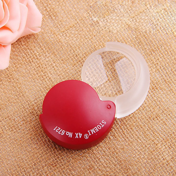 

2X Magnifier Handle Magnifier Foldable Acrylic Lens Pocket Magnifying Glass for Reading and Observation