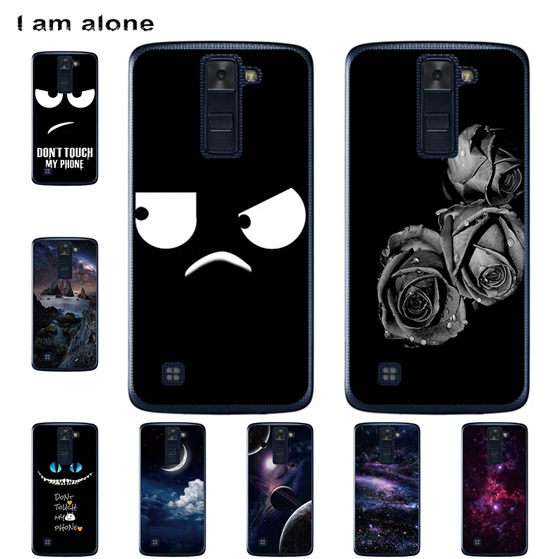 

I am alone Phone Cases For LG Spirit H440N 2015 4.7 inch Hard Plastic Patterned Fashion Bags For LG Spirit 4G LTE Free Shipping