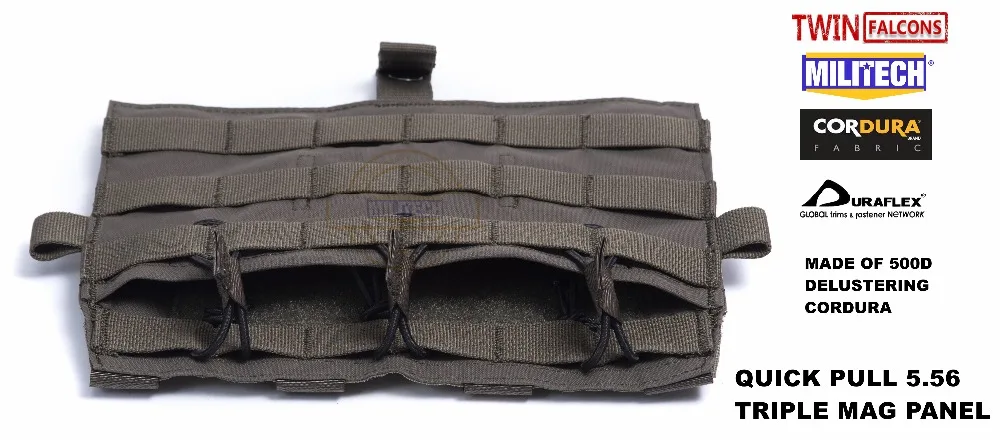 QUICK PULL 5.56 TRIPLE MAG PANEL RG-3