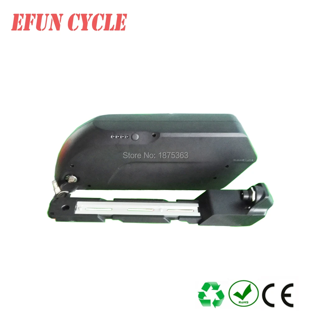 

EU US free shipping and taxes 48V 17.5Ah Tiger shark down tube electric bike battery 18650 Li-ion battery pack for mountain bike