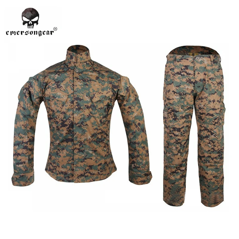 

Emersongear lowest price ,2016 NEW bdu Jungle Digital Combat uniform shirt & Pants Military Army uniform