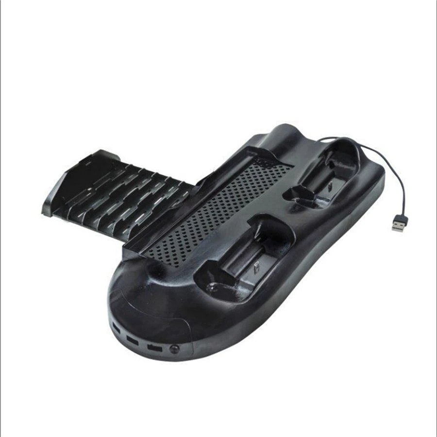 Vertical Stand Holder Console Cooling Cooler Game Discs Storage Slots