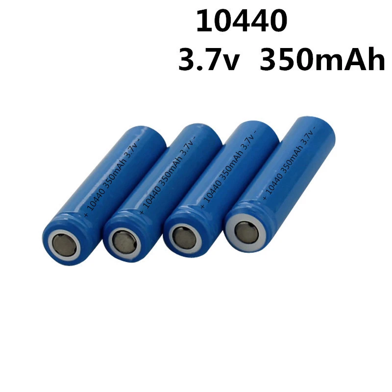 Очень дешевый Vbatty AAA ICR 10440 350mah 3 7 V литий ионный аккумулятор с плоским верхом для