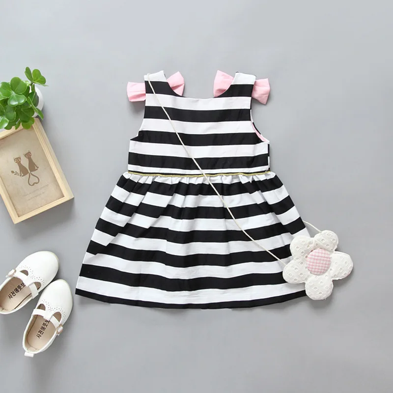 white and black frock