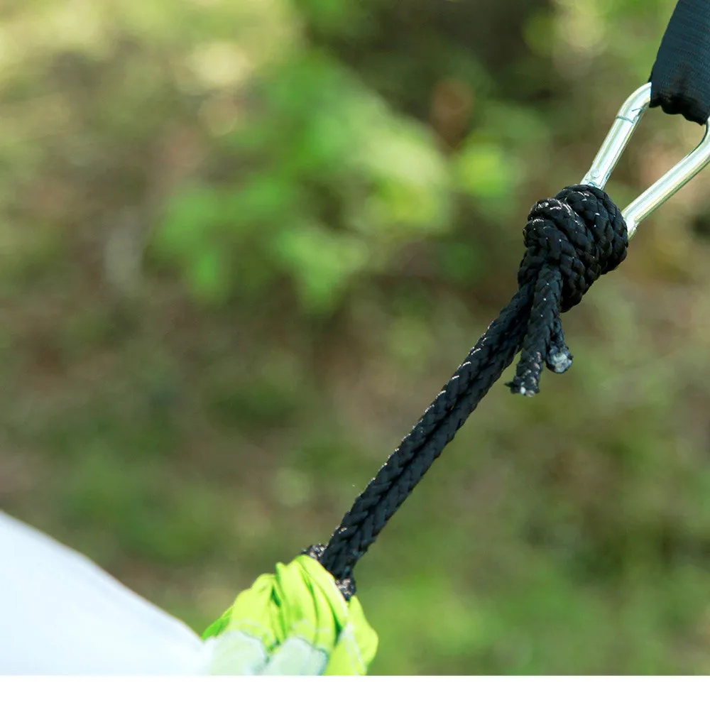 2019 Portable travel hammock Portable outdoor camping mosquito net nylon hammock hammock sleeping swing For vacation use  40MA5 (13)