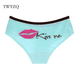 TWTZQ 10 шт./лот Лидер продаж пикантные Симпатичные Письмо женского нижнего белья Для женщин хлопковые трусы женские розовые трусы для девочек