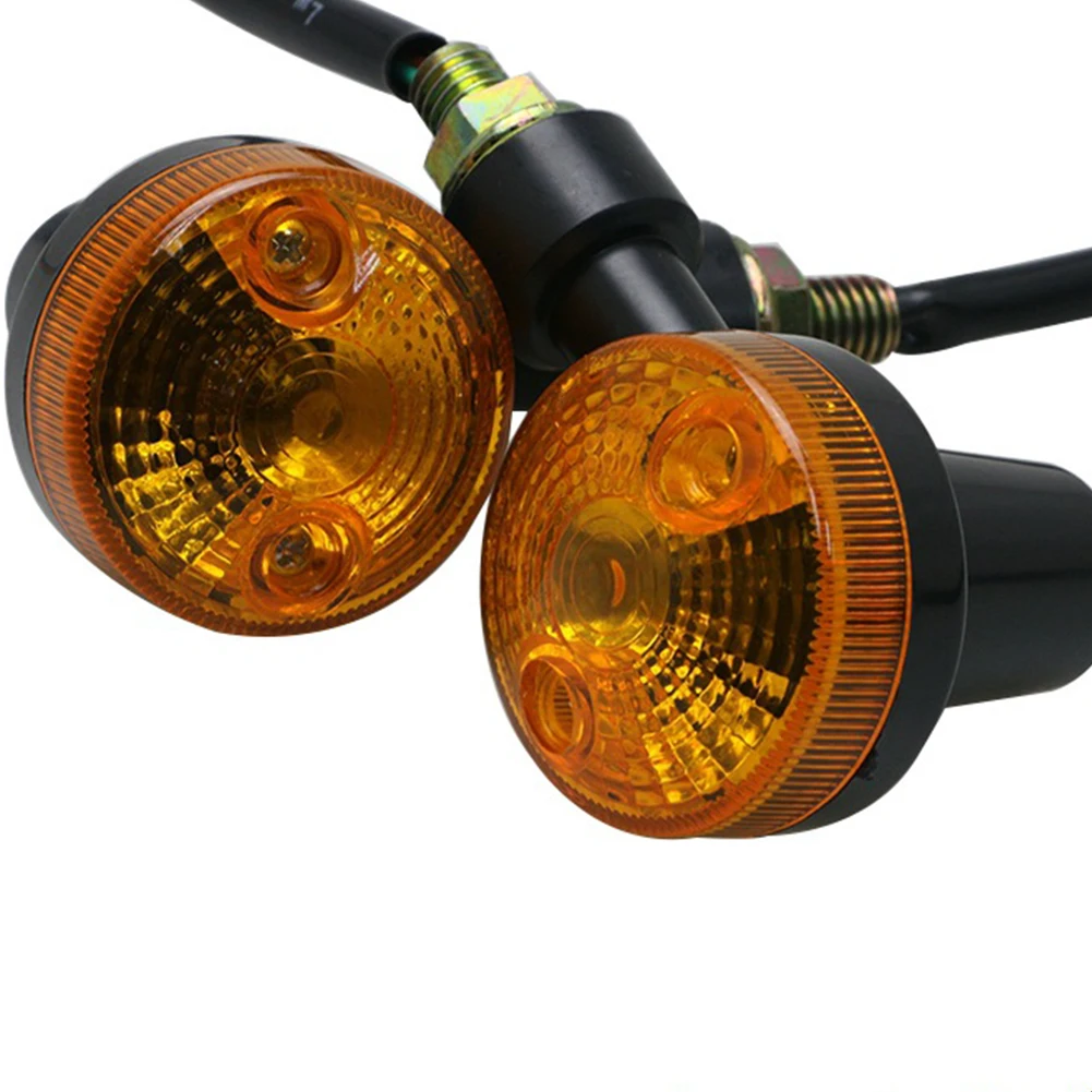 

1PCS Universal Front Rear Motorcycle Turn Signals Lamp Indicators Amber Lights