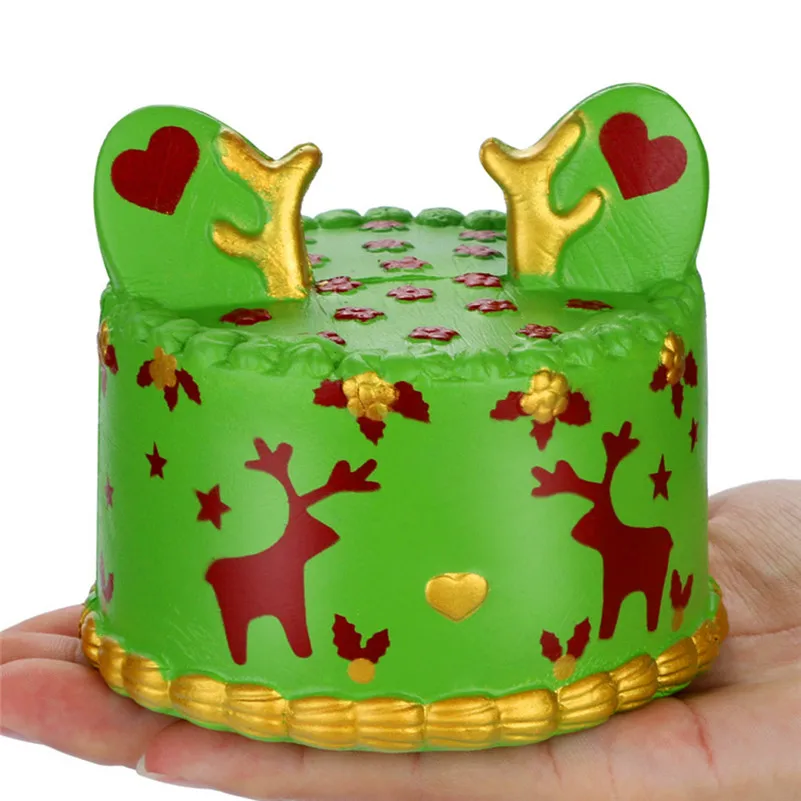 Планки очаровательны олень торт супер замедлить рост фрукты Ароматические Squeeze стресса игрушки милые игрушки для малыша детский Для
