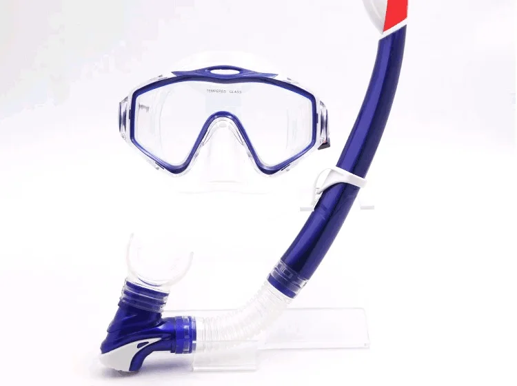 EYCOTOR маска для подводного плавания сухой трубка для взрослых Новый профессиональный дайвинг очки Силиконовые Плавательные Рыбалка