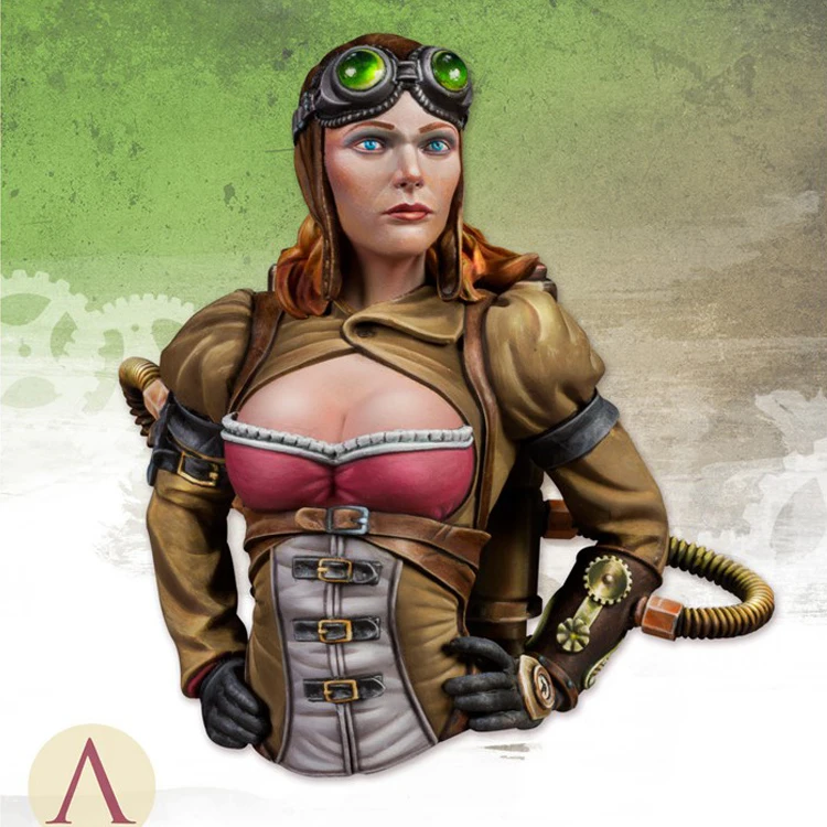 Фигура из смолы 1/12 грудь модель Amelia Steam X161|Наборы для сборки моделей| |