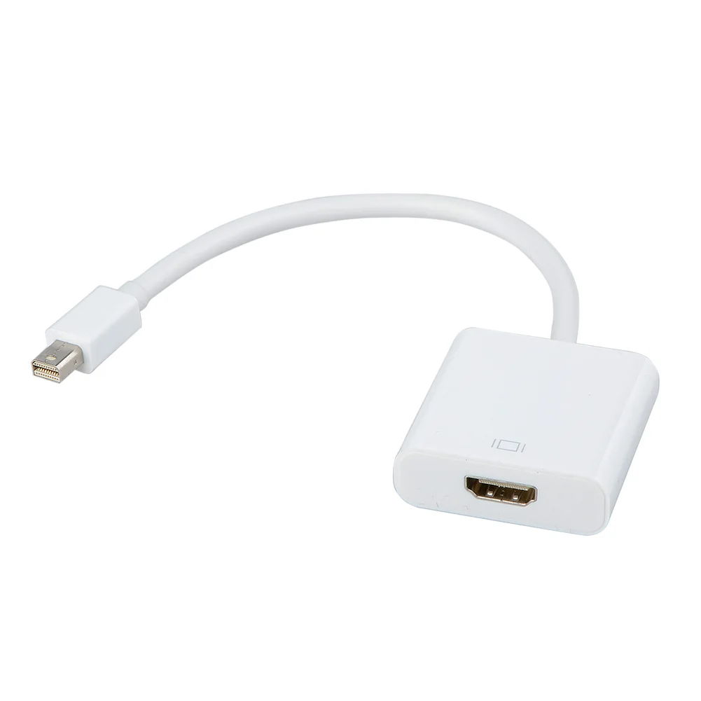 Высокое качество Mini DisplayPort к HDMI 4 разъем адаптера для Macbook Pro DP Для конвертер аудио