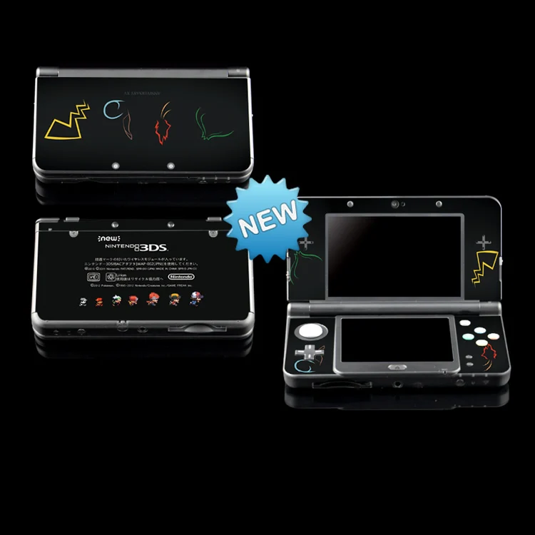Защитная Наклейка на консоль наклейка s для Pokemon Nintendo NEW 3DS | Электроника