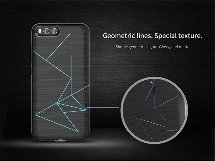 for Xiaomi Mi 6 M6 Mi6 Nillkin Qi Wireless Charging Receiver Charger Case Accessories Back Shell Cover Charging Magic Case