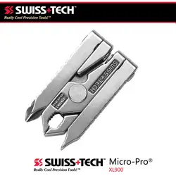 Swiss Tech 6 в 1 Multi-function открытый инструмент зажим мини-плоскогубцы портативный складной инструмент EDC оборудование карманные наборы для